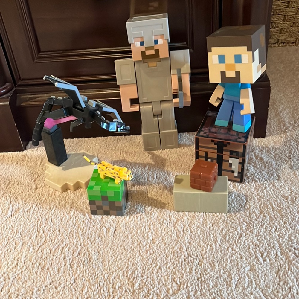 Mine craft characters
